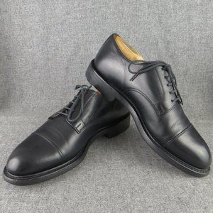 SCOTCH GRAIN HIROKAWA SHOES 2716 Black Cap Derby 7